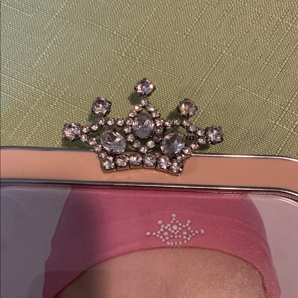 Mud Pie Pink and Cream Crown Photo Frame - Picture 3 of 5